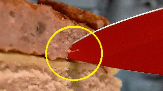 HAMBURGER ze serem Z BIEDRONKI - recenzja