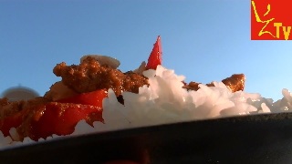 Schab z chilli na ostro po tajsku (Food truck Warszawa)