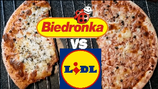 Bezglutenowa pizza z Biedronki bez laktozy VS Pizza z pieca kamiennego z Lidla TEST