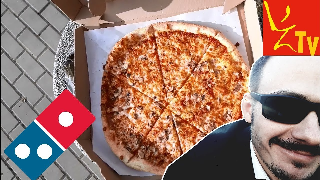 Pizza Domino's TEST PIZZY wege