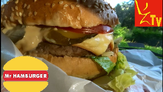 Najstarszy polski fast food - MR HAMBURGER PREMIUM i BEKON