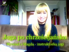 Joga po chrześcijańsku - wywiad z instruktorką jogi