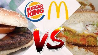 Veggie burger z Mc Donalds VS  Wege Rebel Whooper z Burger King TEST KTÓRY LEPSZY?